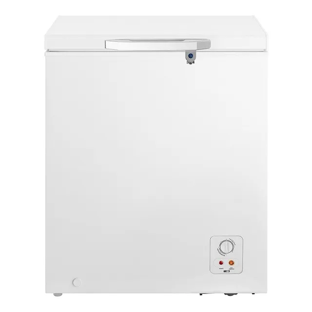Hisense FC50D6AWX1 Congelador,5 pies cúbicos,Temperatura ajustable,Fast Freeze,Cerradura de seguridad,62x56x85cm(AnchoxLargoxAlto),Blanco