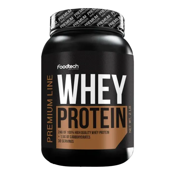 Whey Protein 2 Lbs Sabor Chocolate Foodtech Línea Premium Polvo | Cuotas sin interés