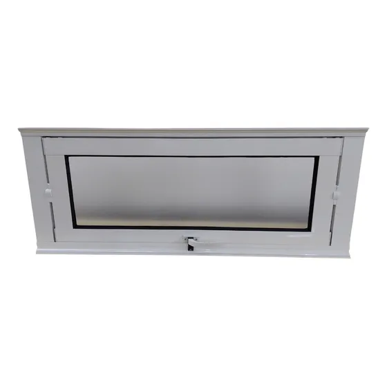 Vitrô Pivôtante Capelinha 150 X 50 Branco Linha 25