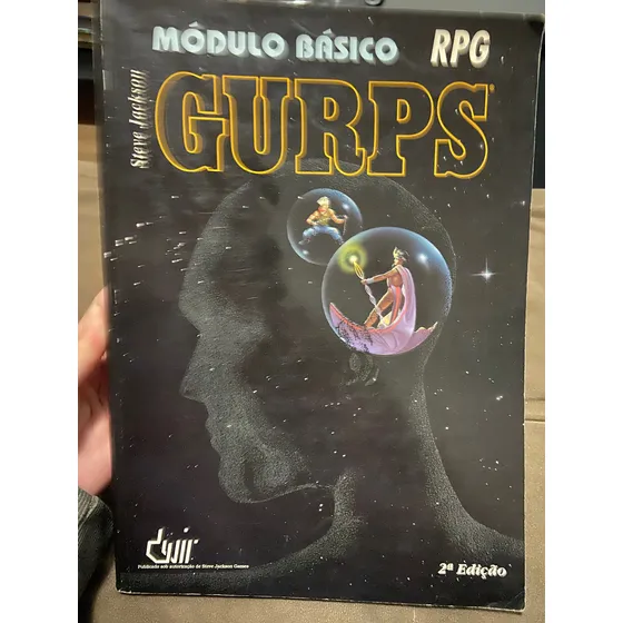 Livro Módulo Básico Rpg Gurps - Steve Jackson