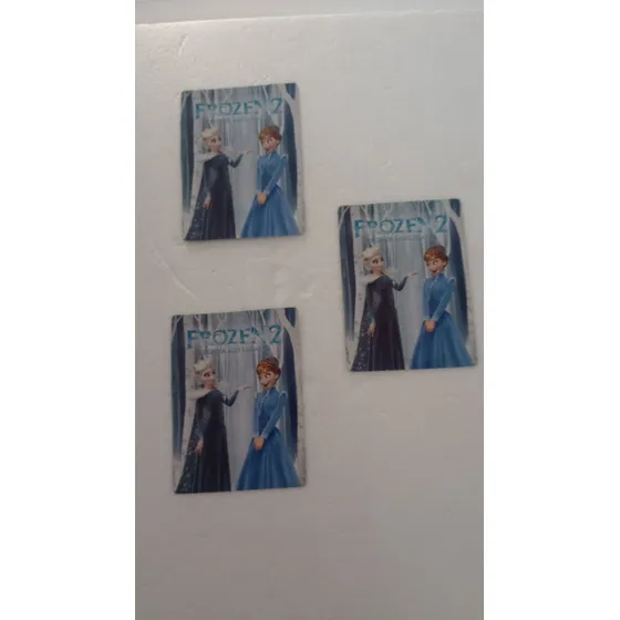 3 Cartas De Frozen 2.repetidas Coleccionables 
