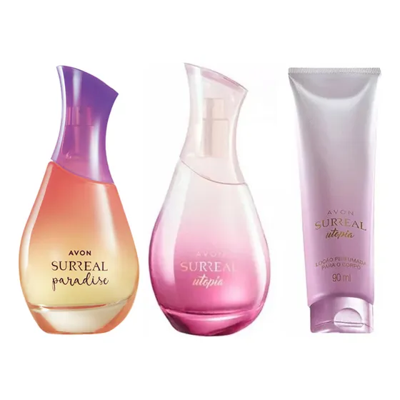 Avon Duo Surreal Utopia 75ml + Surreal Paradise 75ml ( Raros / Útimos)