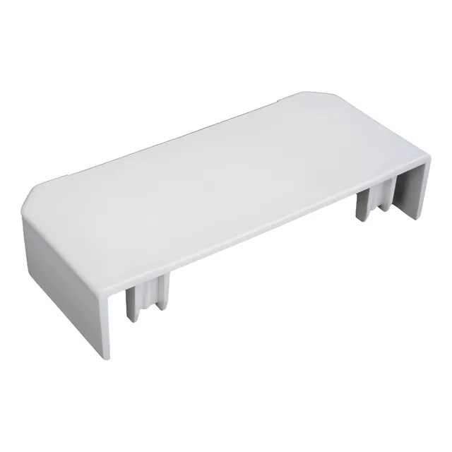 Set X 5 Tapa Final Canaleta Blanco 100x45