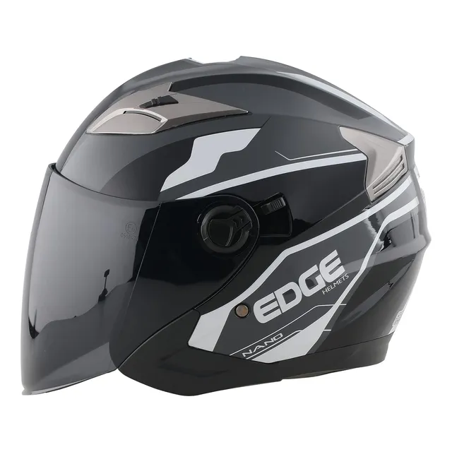 Casco Semi Integral Edge Jaguar Nano Doble Visor