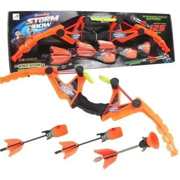 Arco Y Flechas Resortera Juguete Pistola Shooting Storm 
