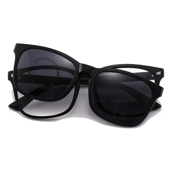 Lentes Clip On Con Micas Intercambiables  6 En 1 Graduables