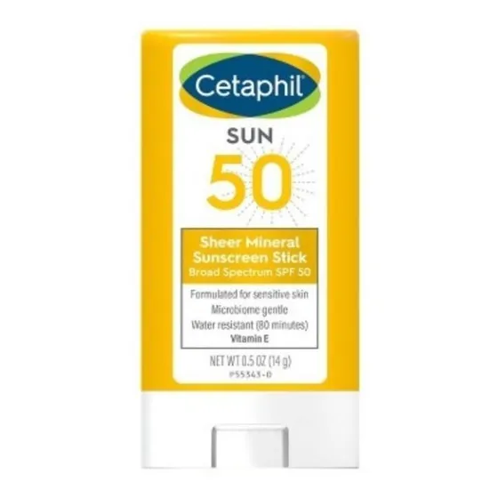 Protector Solar Cetaphil Sheer Mineral Sunscreen Stick Spf50