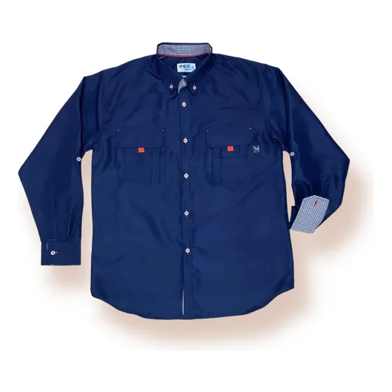 Camisa Hombre Manga Larga Tipo Columbia Marca Vanlens