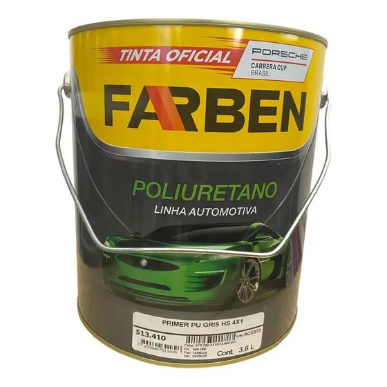 Primer Gris Farben 410 Sin Catalizador  3,6lt 4:1