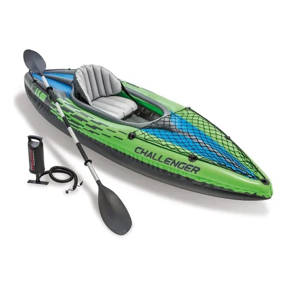 Caiaque K1 Challenger Com Remo Alumínio- Intex