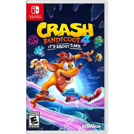 Jogo Crash Bandicoot 4 Its About Time Switch Fisica