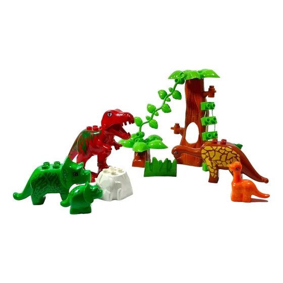 Brinquedo Blocos De Montar Peças Grandes Playsets Escolha