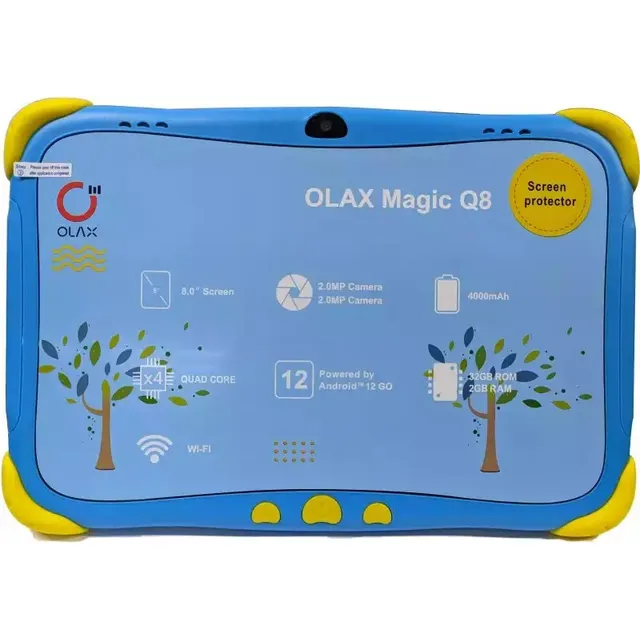 Tablet Kids Magic Q8 Olax 8¨ 2gbram, 32gb Men, Wifi, And 12 