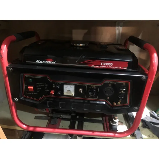 Planta Eléctrica Toyama Tg 3000w A Gasolina 110/220 V