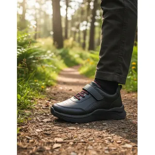 Tênis Canal Z Jogging Masculino Velcro Escolar Confortavél
