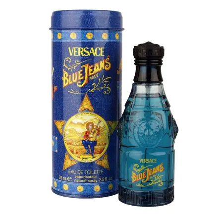 Versace Blue Jeans Edt 75ml Para Hombre