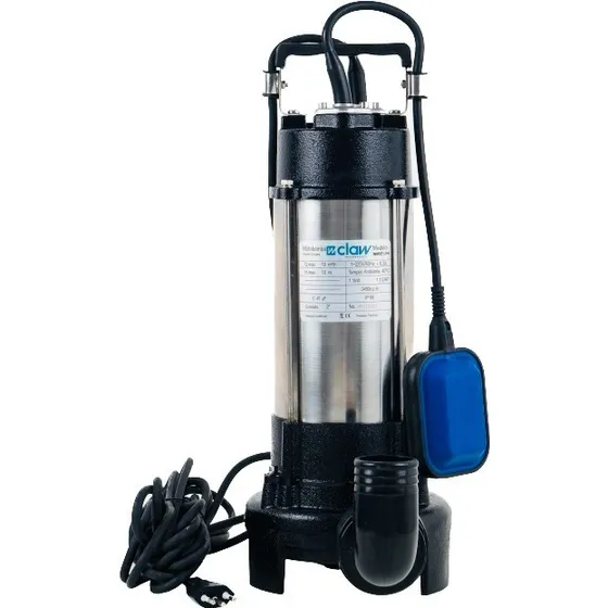 Motobomba Submersa P Esgoto 1.5cv Mono Wmse1.1h Claw 220v