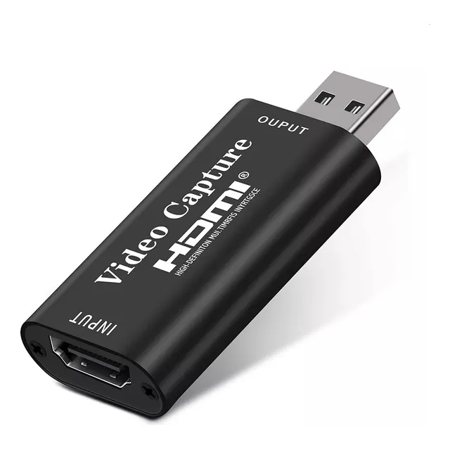 Capturadora Video Audio Hdmi Usb 1080p Hd 4k Pc Ps4 Ps5 Etc