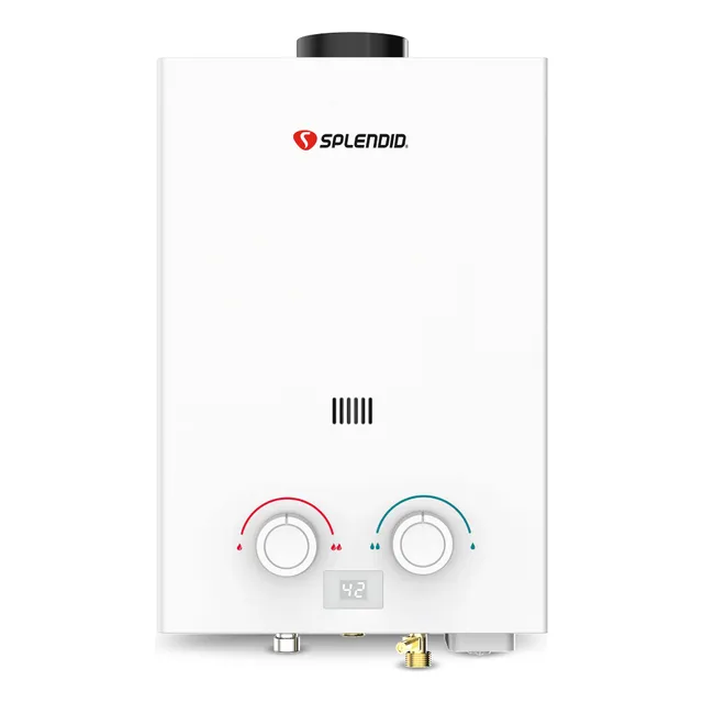 Calentador De Agua Instantáneo Splendid 6 L/min Gas Lp 1 Ser
