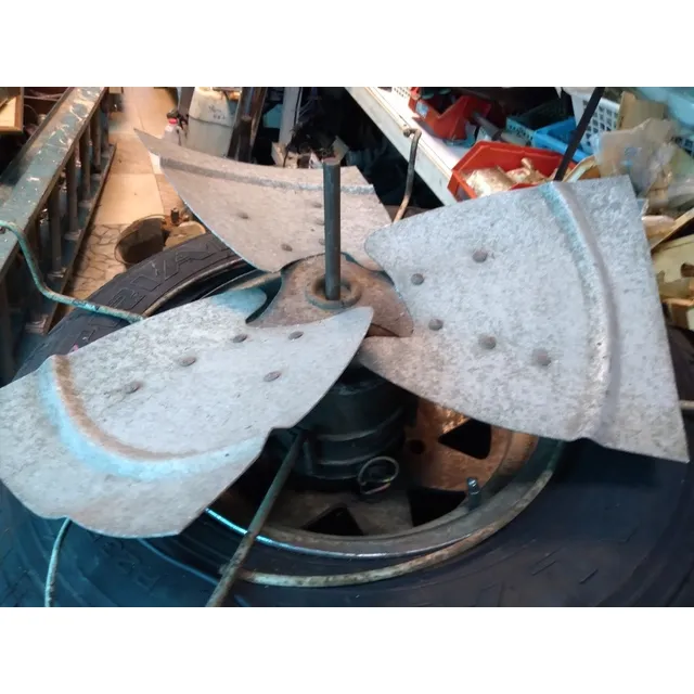 Motor Ventilador 1/2 Hp Con Aspa Para A.a 5 Tns Usado