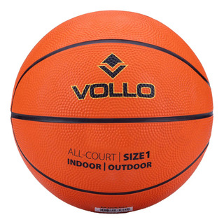 Bola De Basquete Vollo Tam 1 Infantil Cor Laranja Bola De Basquete Vollo Tam 1 Infantil Cor Laranja