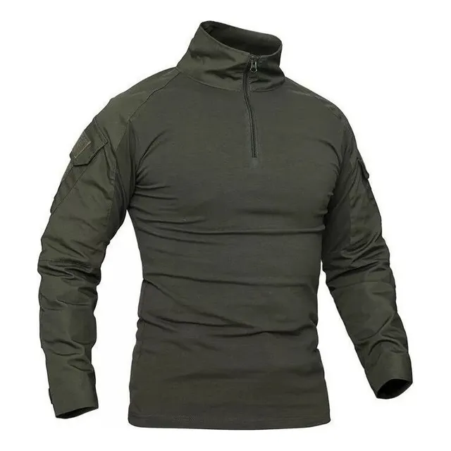 Hombre Uniforme Militar Táctico Hombres Camisa De Combate De