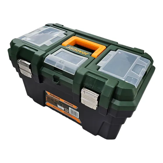 Caja De Herramientas 19 Pulgadas Hebilla Metalica Jadever