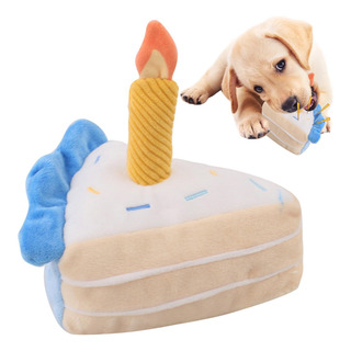 Juguete De Peluche Para Masticar Para Perros Pastel Chirrian Juguete De Peluche Para Masticar Para Perros Pastel Chirrian