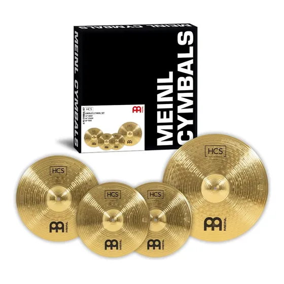 Pacote De Caixas De Pratos Meinl Cymbals Hcs141620 Hcs Com 1