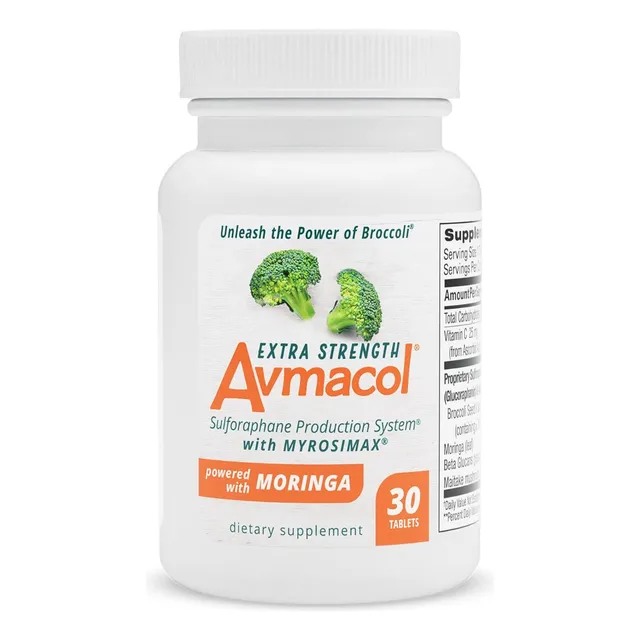 Suplemento Avmacol Con Moringa Nutramax 30 Tabletas