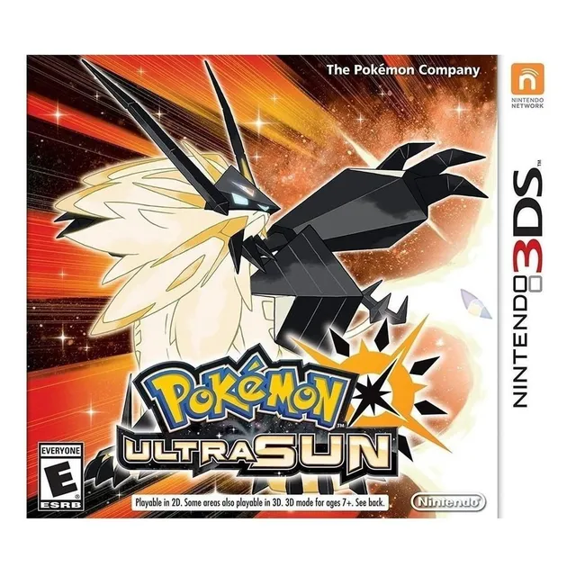 Pokémon Ultra Sun Standard Edition Nintendo 3DS Físico