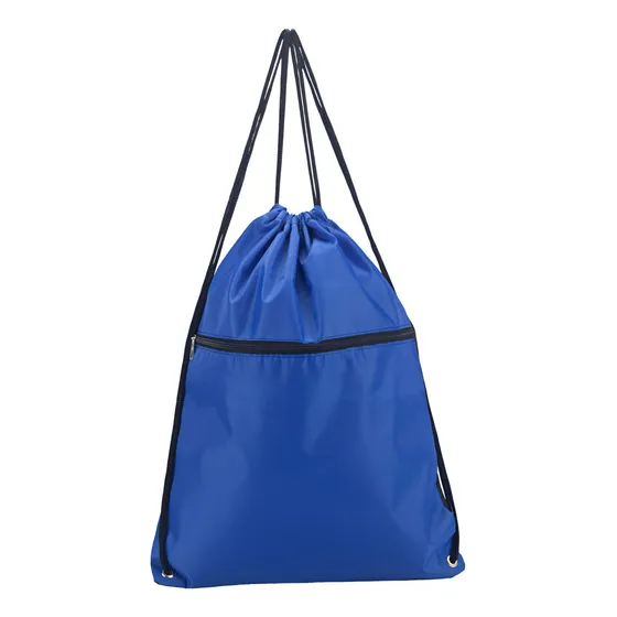 Mochila Saco Costas Academia Bolsa Esporte Costas Impermeável Cor Azul Desenho Do Tecido Lisa GAZZ