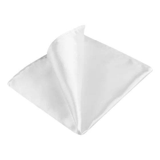 Pañuelos Bolsillo Hombre Color Liso Para Trajes Bodas 22 Cm
