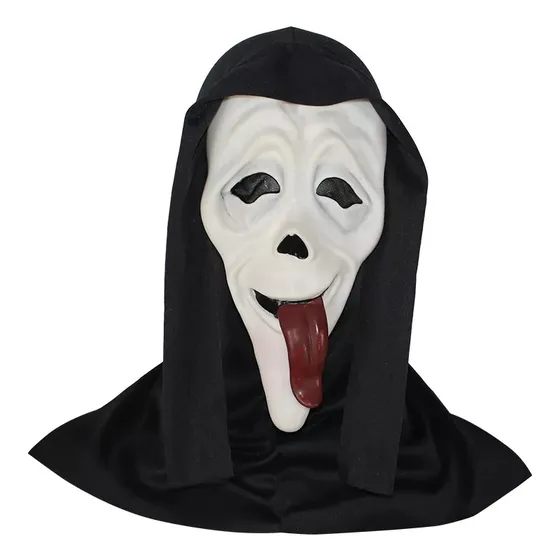 Máscara Scream Scary Movie Ghostface Wasup Halloween Látex