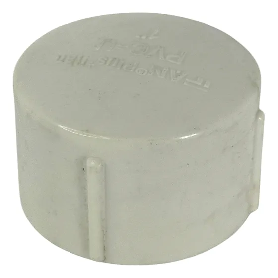 Tapon O Tapa Pvc 3/4 Hembra Roscado X5 Unidades