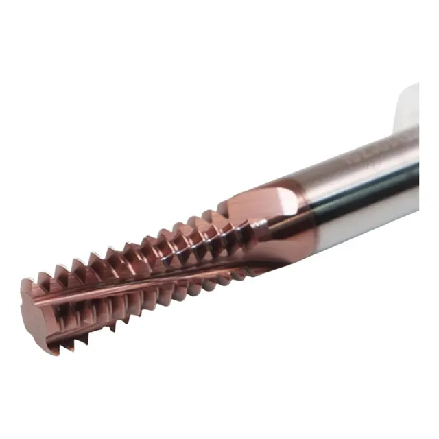 Fresa De Roscar Interpolar Md Bsp 1/4 X 19fpp Ticn 4 Cortes