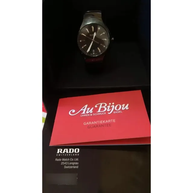 Reloj Rado Ceramica Negro Made In Suiza
