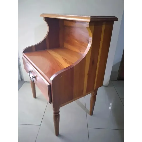 Mesita De Noche En Madera Ver Descripción