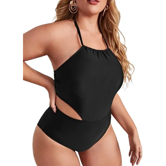 Malla Triquini Negro Talle 4xl- Importada, Verano 2023
