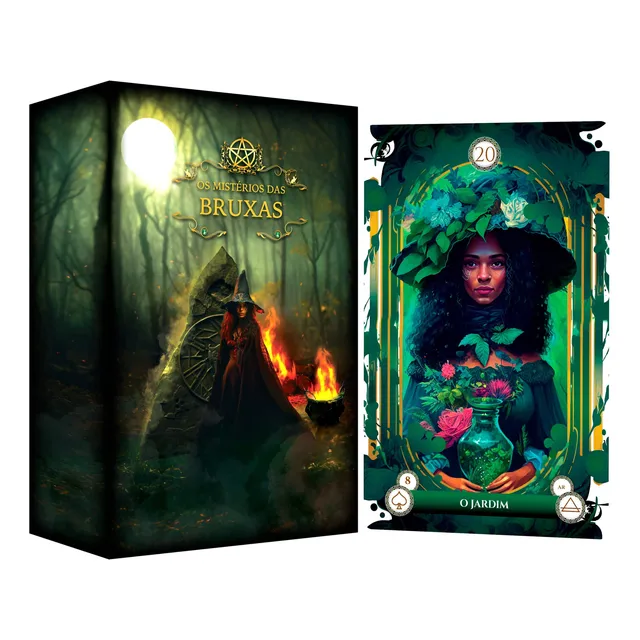 Tarot Baralho Das Bruxas Mais Livreto/manual Explicativo Nf