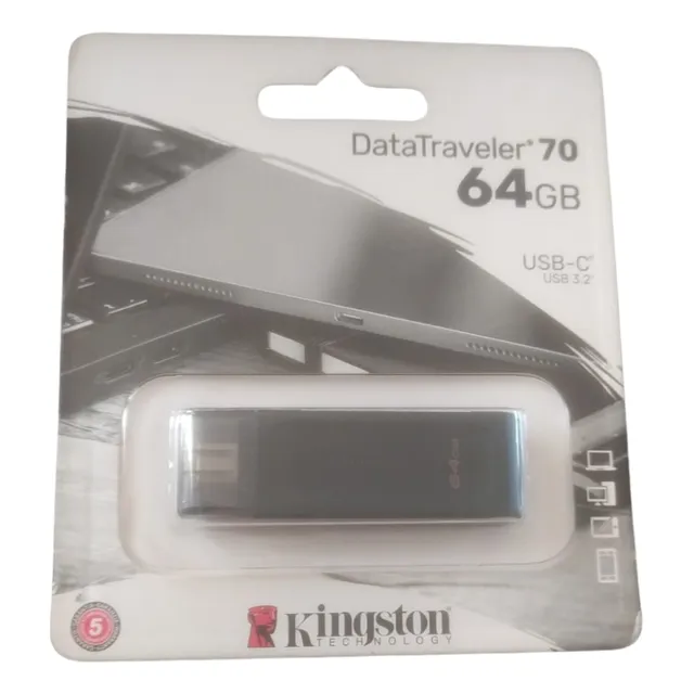 Flash Usb-c Datatraveler 70 De Kingston 64gb