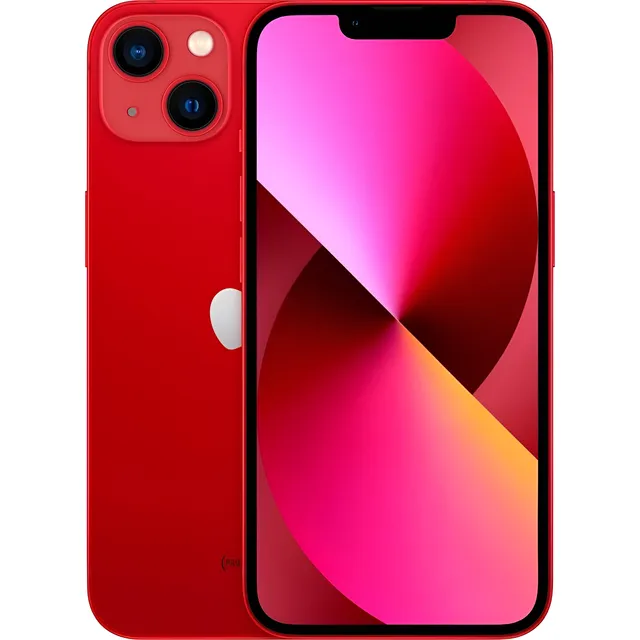 Apple Iphone 13 (128 Gb) Excelente At&t/unefon Rojo (Reacondicionado)