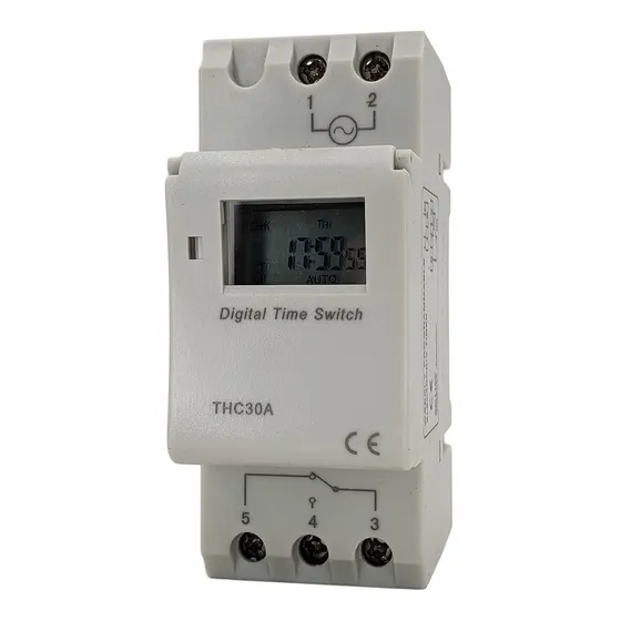 Rele Interruptor Temporizador Timer Thc 30a 110v