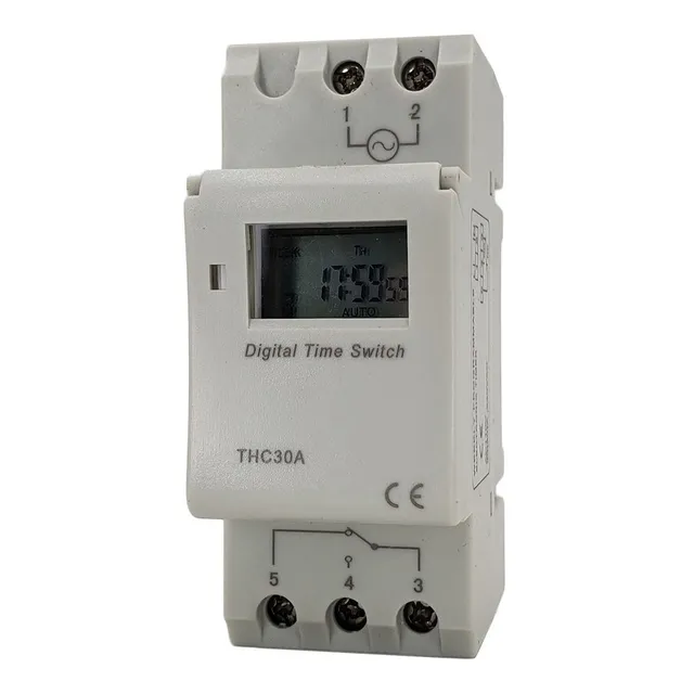 Rele Interruptor Temporizador Timer Thc 30a 110v