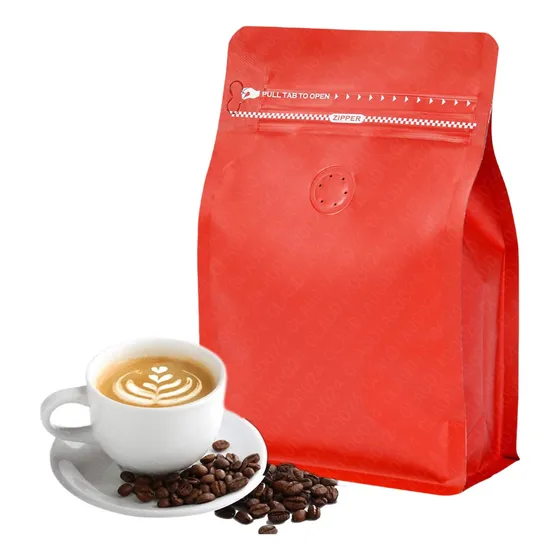 50 Bolsas De Café De 250gr Válvula Y Cierre Zipper