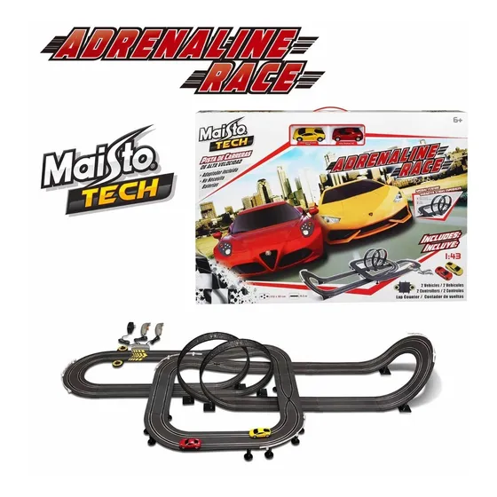 Maisto -pista De Carros -high Tech Speed 8.3 Mt