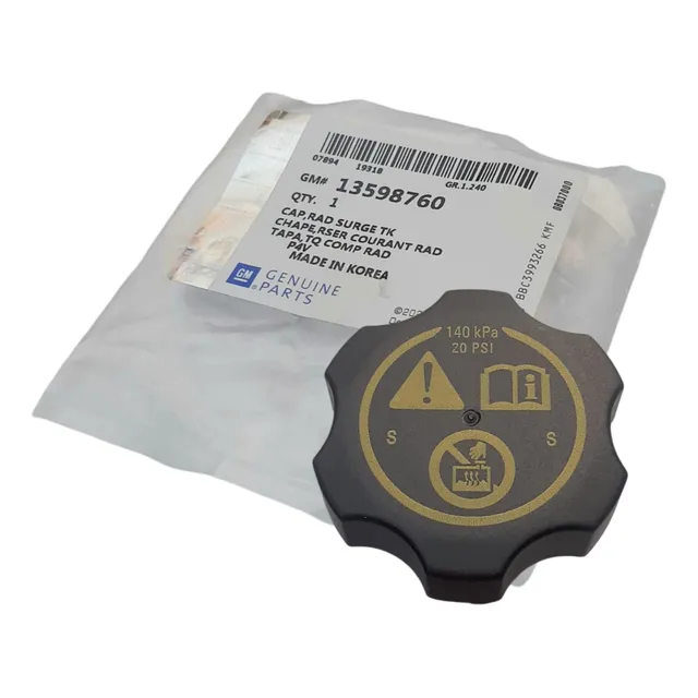 Tapa Deposito Refigerante Spark Gt Beat Sonic Cobalt Tracker