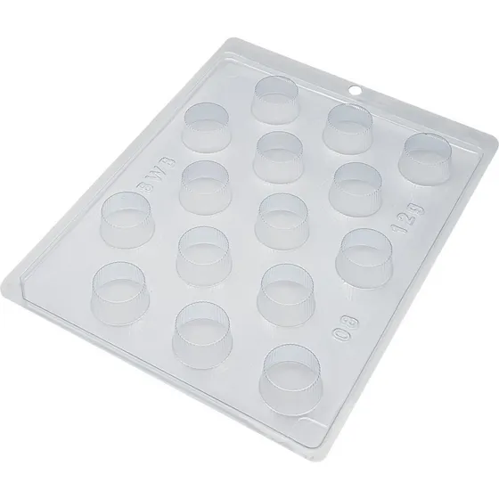 Forma Bwb Alpino Estrias 8 Em Acetato Forminha Bombom Doces