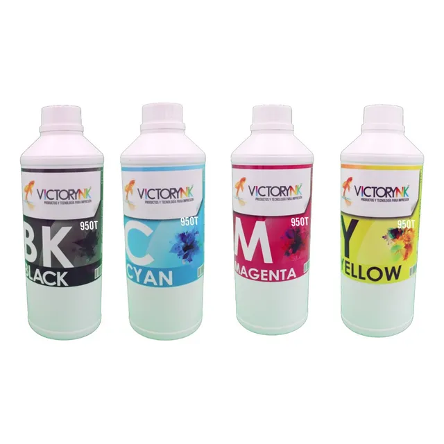Pack 4 Litros De Tinta Compatible Gt51 Gt52 950 564 670 920