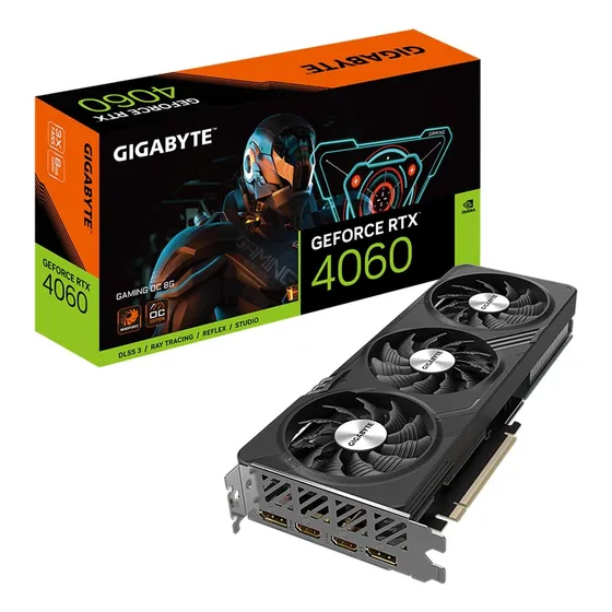Tarjeta De Video Gigabyte Rtx 4060 Gaming Oc 8g